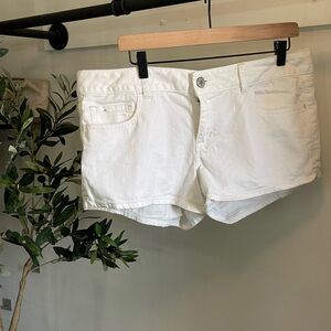 Women's White Shorts